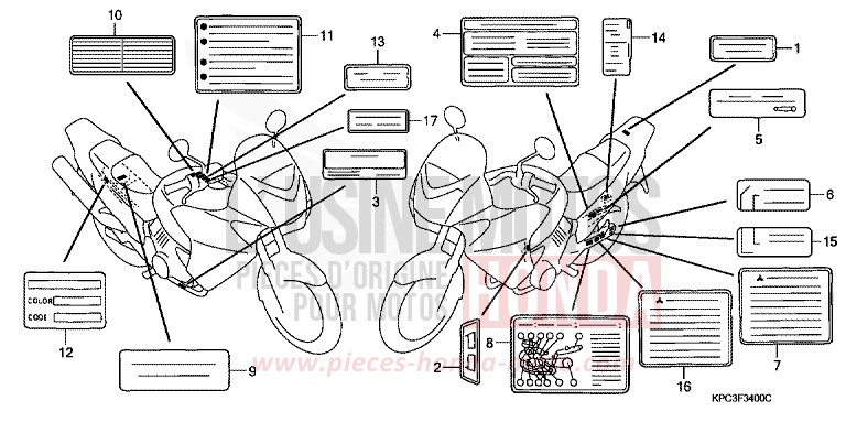 WARNETIKETT for   from 
