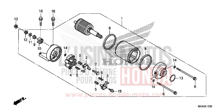 MOTEUR DE DEMARRAGE for   from 