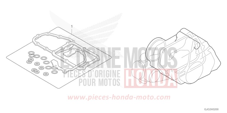 GASKET KIT B for CRF50F EXTREME RED (R292) from 2023