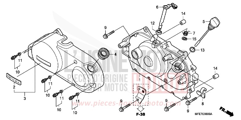 PANNEAU CARTER-MOTEUR D. for   from 