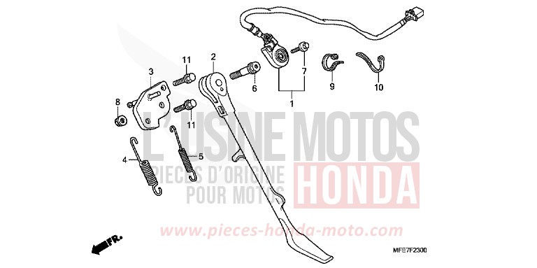 BEQUILLE LATERALE for   from 