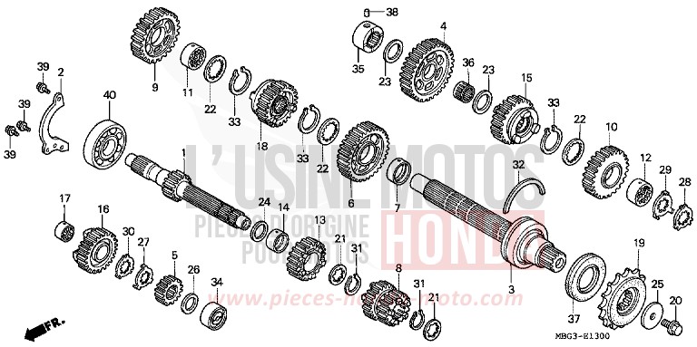 BOITE DE VITESSES for   from 