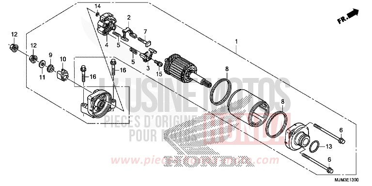 MOTEUR DE DEMARRAGE for   from 