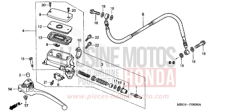 MAITRE-CYLINDRE for   from 