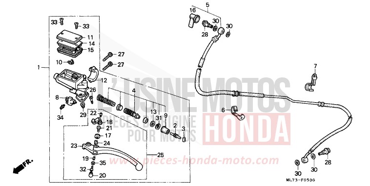 MAITRE-CYLINDRE (1) for   from 