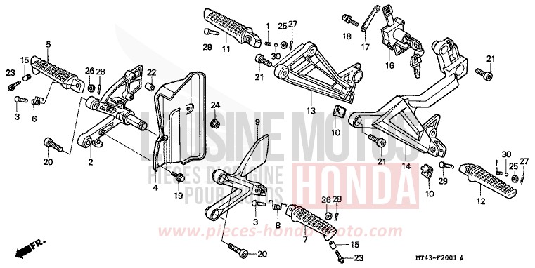 MARCHE (VFR750FR/FS/FT/FV) for   from 