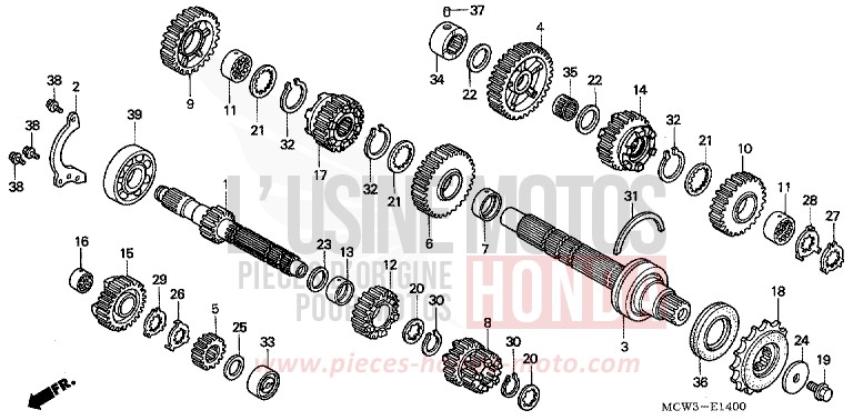 BOITE DE VITESSES for   from 