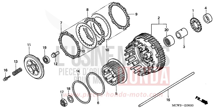 EMBRAYAGE for   from 