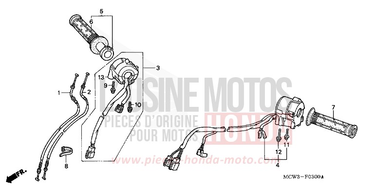 COMMUTATEUR/CABLE for   from 