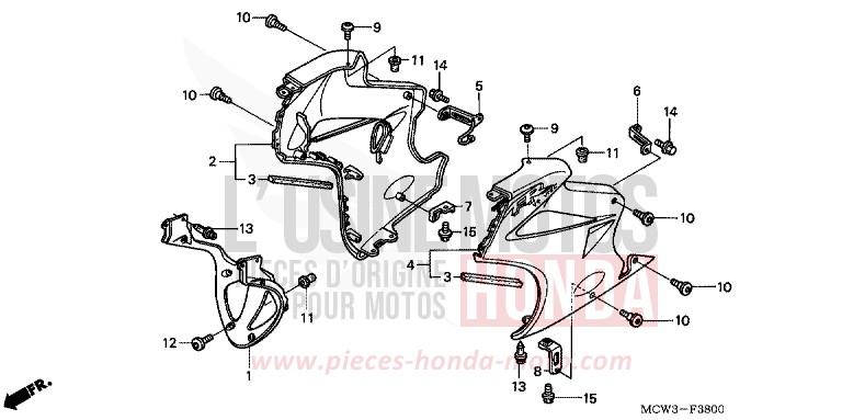 CAPOT INFERIEUR for   from 