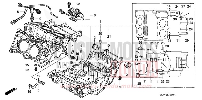 CARTER MOTEUR for   from 