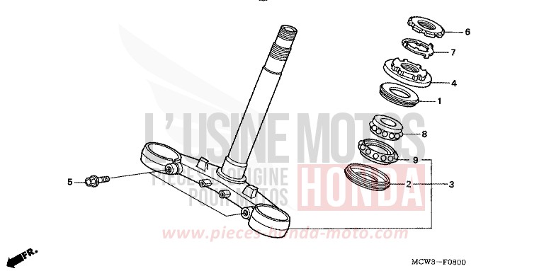 TIGE DE DIRECTION for   from 