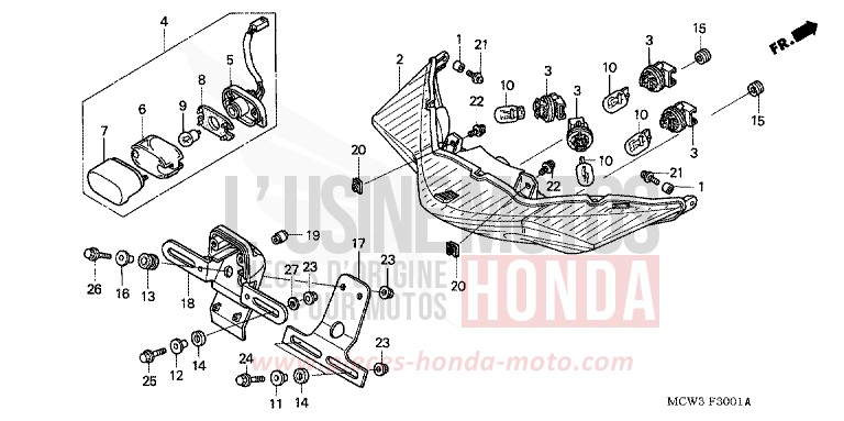 FEUX COMBINES ARRIERE (E,ED,EK,F) for   from 