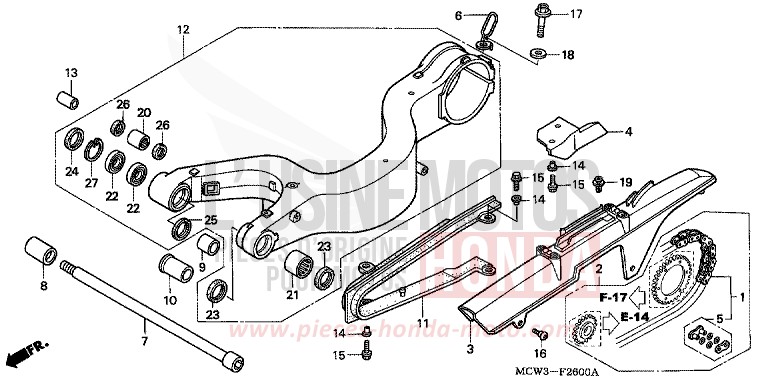 BRAS OSCILLANT for   from 