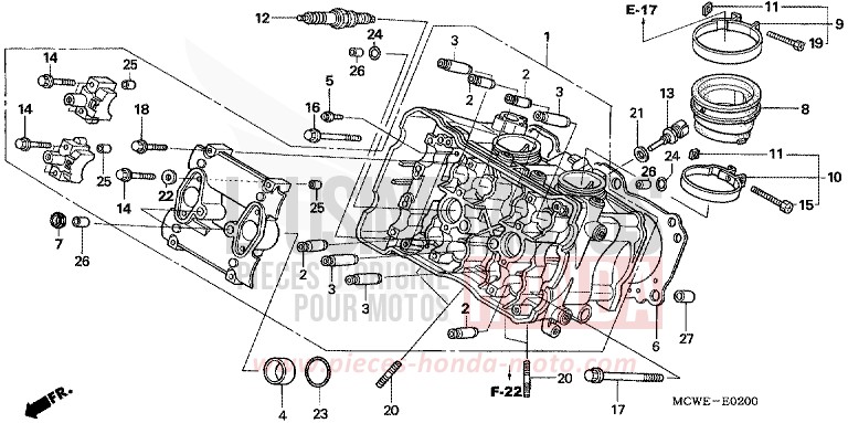 CULASSE (AVANT) for   from 