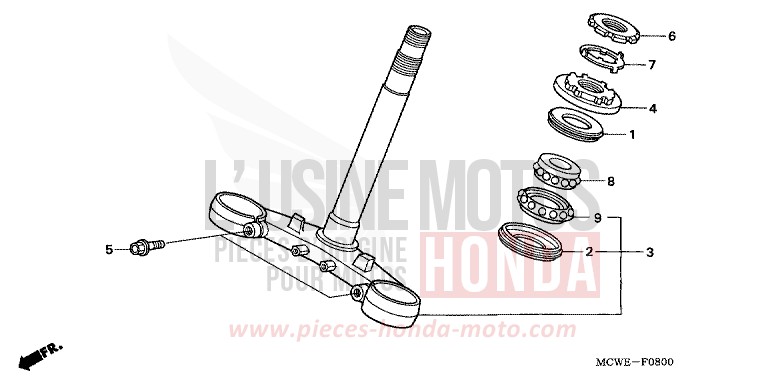 TIGE DE DIRECTION for   from 