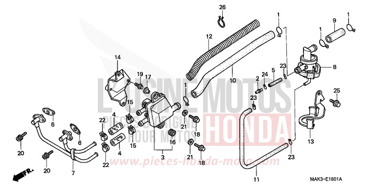 SOUPAPE D'AIR (2) for   from 