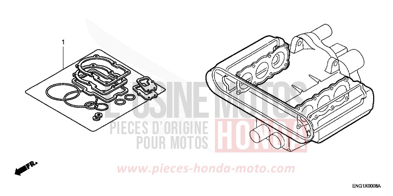 GASKET KIT A for VALKYRIE NOIR (NH1) from 2001