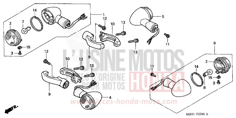 WINKER for VALKYRIE NOIR (NH1) from 2002