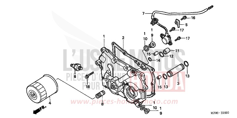 COUVERCLE BOITE VITESSES for   from 