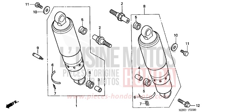 COUSSIN ARRIERE for   from 