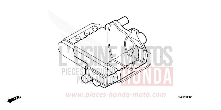 GASKET KIT B for VALKYRIE PEARL CANYON COPPER (YR188B) from 1998