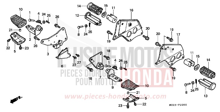 STEP for VALKYRIE PEARL CANYON COPPER (YR188B) from 1998