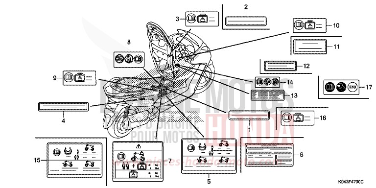 ETIQUETTE DE PRECAUTIONS for   from 
