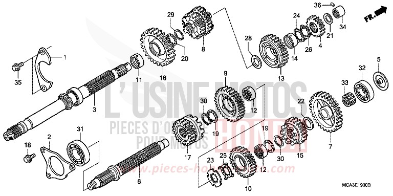 BOITE DE VITESSES for   from 