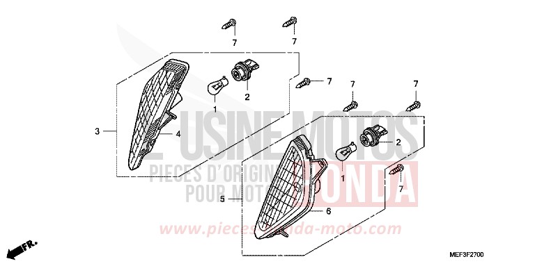 CLIGNOTANT (FJS400D8) for   from 