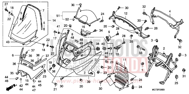 GAINE DE PROTECTION AVANT for   from 