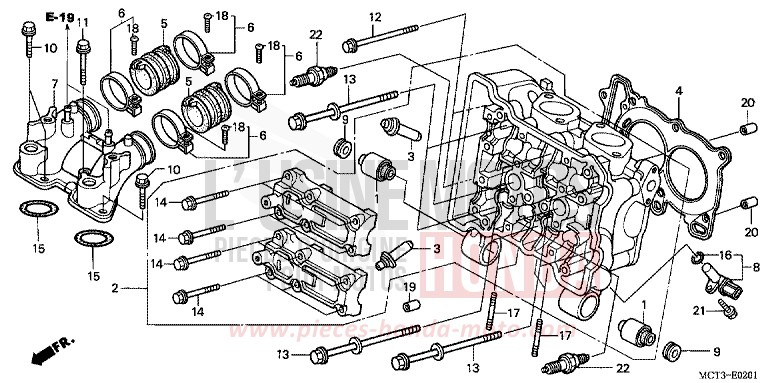 TESTATA (FJS600D3/D4/D5/A3/A4/A5) per   del 