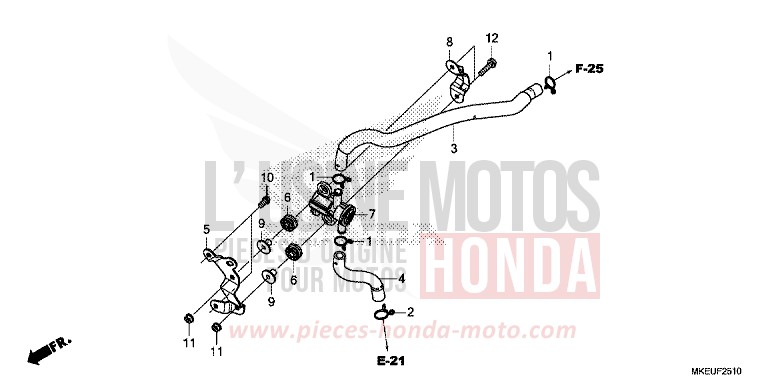 SOLENOID VALVE for CRF450L EXTREME RED (R292) from 2020