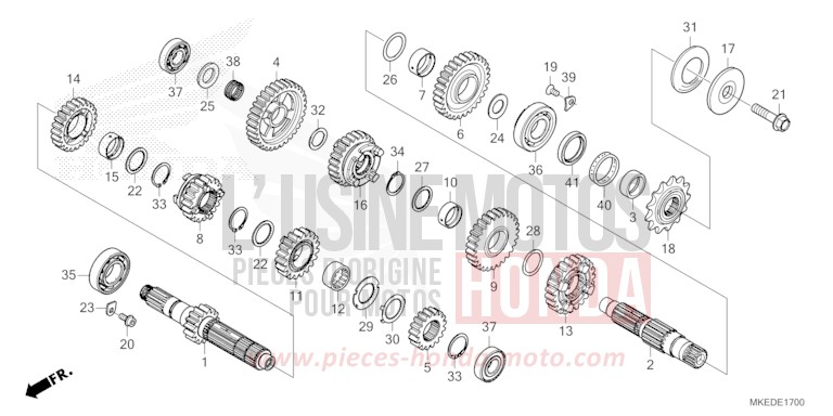 CAMBIO per   del 