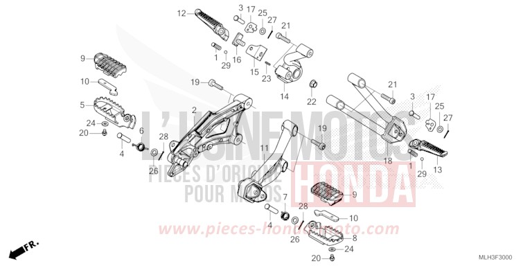 STEP for CMX500 SEAL SILVER METALLIC (NHA14) from 2024