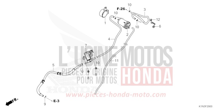 CANISTER for FSH125 CANDY NOBLE RED (R350) from 2021