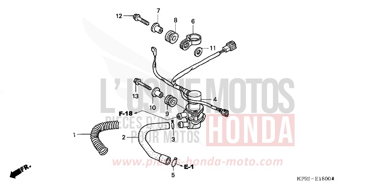 SOLENOID VALVE for SH150 NOIR (NH1) from 2001