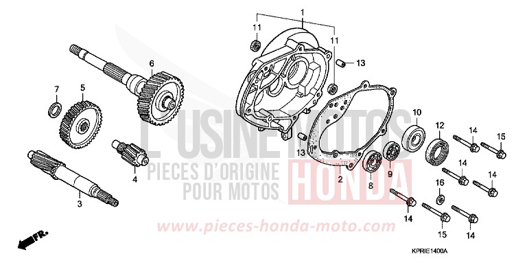 TRANSMISSION for SH150 ICE BLUE METALLIC (PB299) from 2001
