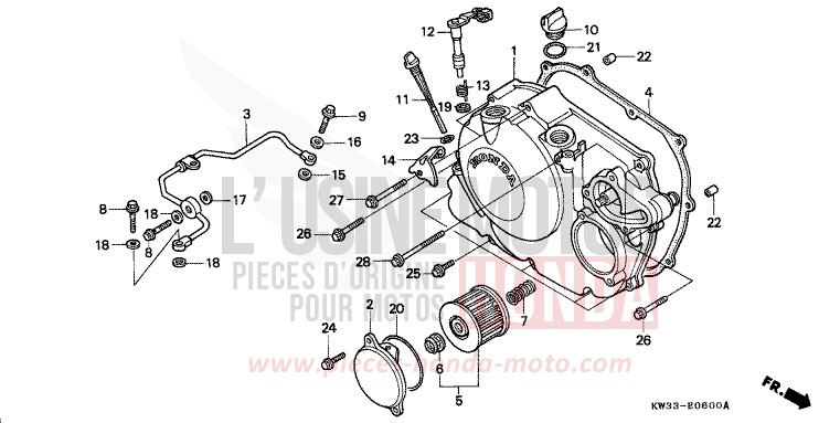 PANNEAU CARTER-MOTEUR D. for   from 