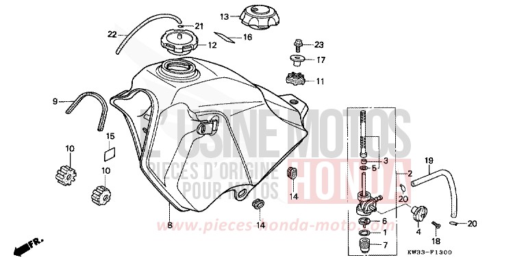 RESERVOIR A CARBURANT for   from 