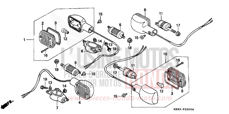 CLIGNOTANT for   from 