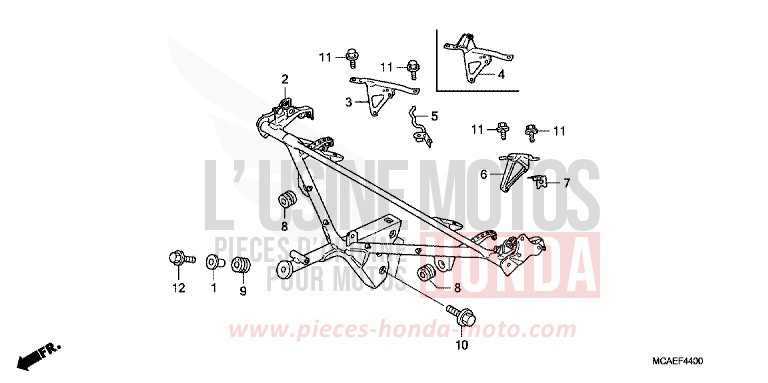 SOUTIEN DE CAPOT for   from 