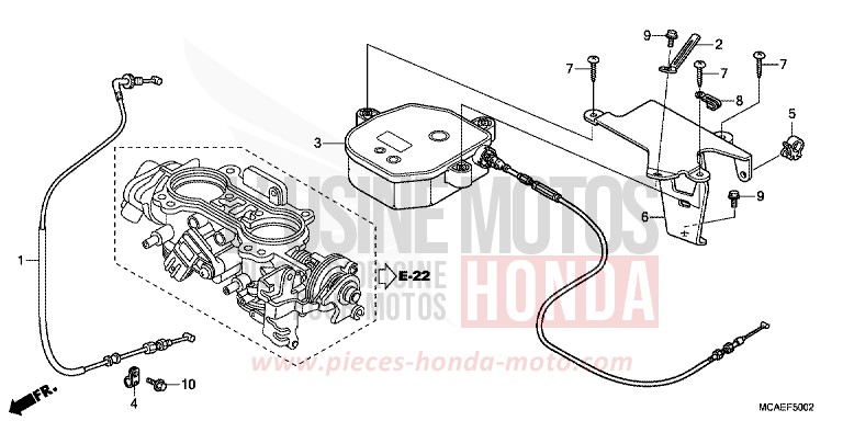REGIME DE CROISIERE AUTO (GL1800C/D/E/F/G/H) for   from 
