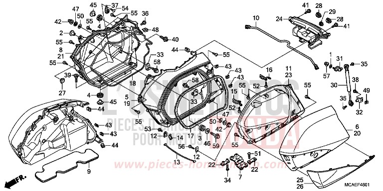 SACOCHE (GL1800C/D/E/F/G/H) for   from 