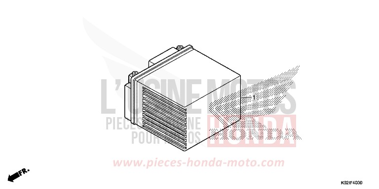 BATTERIA per SH150 PEARL SIENA RED (R320) del 2016