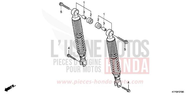 REAR CUSHION for SH150i PEARL MONTANA BLUE (PB351) from 2011