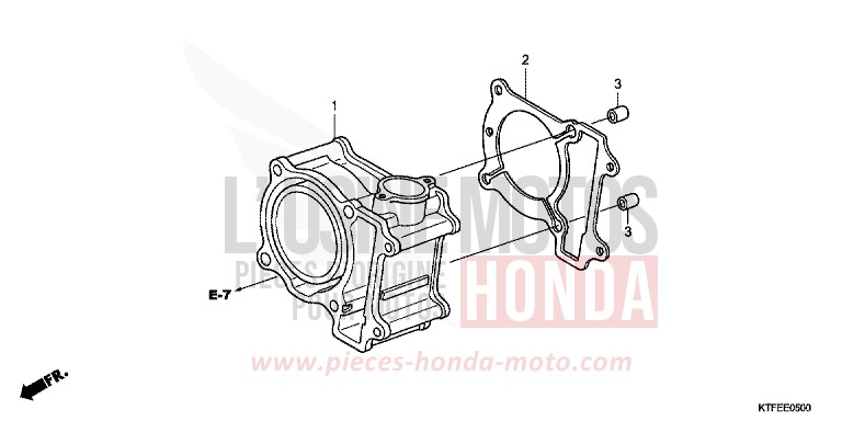 CYLINDER for SH150i M00NDUST SILVER METALLIC (NHB29) from 2012