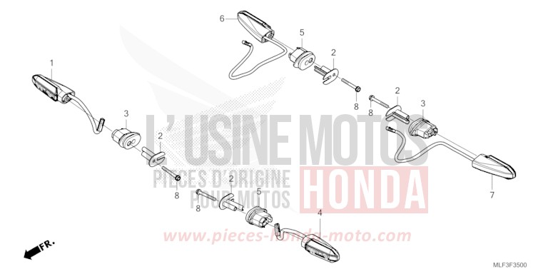 CLIGNOTANT for NT1100  from 2024