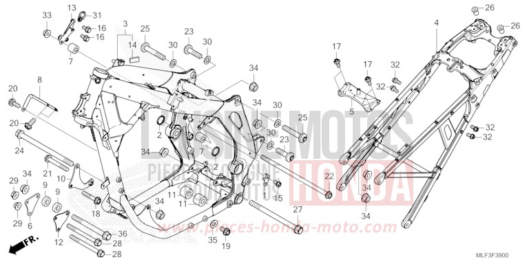CARROSSERIE DE CHASSIS for NT1100  from 2024