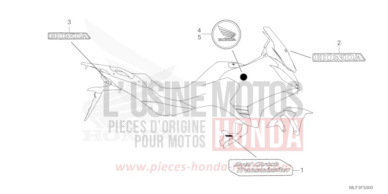 MARQUE/EMBLEME for NT1100  from 2024